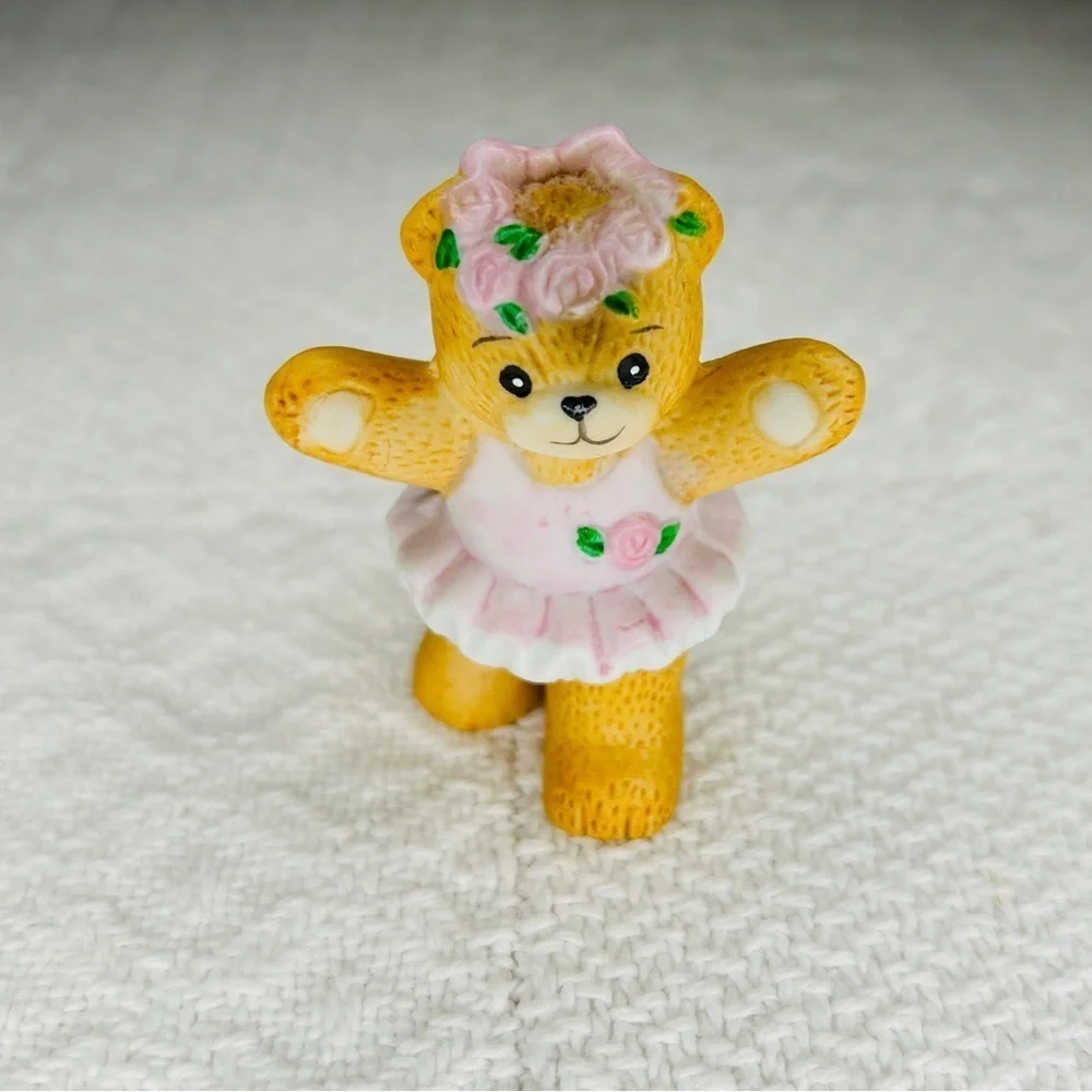 Enesco Lucy and Me Ballerina Bears: Vintage 1990s Collectible Figurines